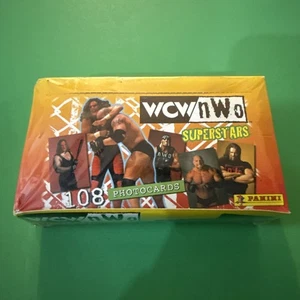 1998 Panini WCW/NWO Superstars Photocards Factory SEALED Box Rare Hogan 42 CARDS - Picture 1 of 5