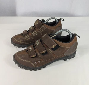 Bontrager Race Mountain Brown Cycling Shoes US 9.5 Biking 410475 - Picture 1 of 17