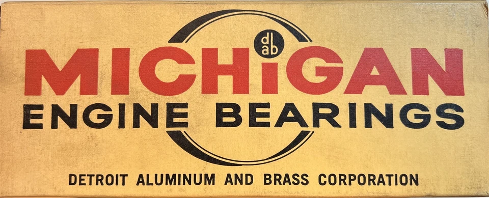 发动机主轴承套件 0.020 适用于 1968 - 71 吉普 J2500 J2600 J3500 J100 Wagoneer — 第 1/1 张图片