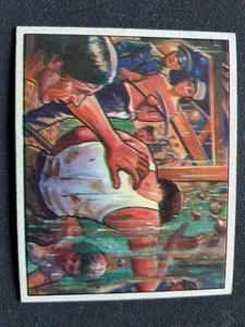 Tarjeta Bowman Fight the Red Menace 1951 # 41 To the Mines (EX) - Imagen 1 de 3