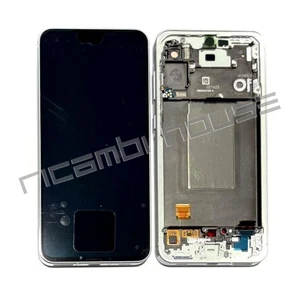 DISPLAY SAMSUNG ORIGINALE A566 VERDE OLIVA A56 5G 2025 TOUCH LCD GH82-36829C - Picture 1 of 1