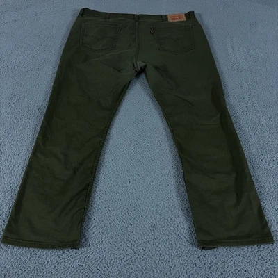 Jeans Levis Para Hombre 42x30 Verde 511 Calce Ajustado Elastizado Todas las Temporadas Tech Sarga Preppy Foto 1 de 4
