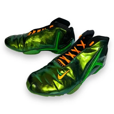 Nike Zoom Hyperflight Zapatos de Baloncesto Hombres 11 Duende Verde 599503-300 2013 Retro Foto 1 de 4