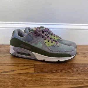 Nike Air Max 90 SE Herren 9,5 Blau Grün Laufschuhe Sneaker DM0036-400 - Bild 1 von 14