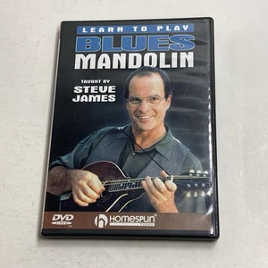 Learn to Play Blues Mandolin (DVD) Steve James Homespun Video - Imagen 1 de 3