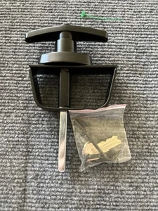 Matte Black Heavy Duty Door Knob Lock Handle Square Passage Privacy Keyed Entry - Picture 1 of 3