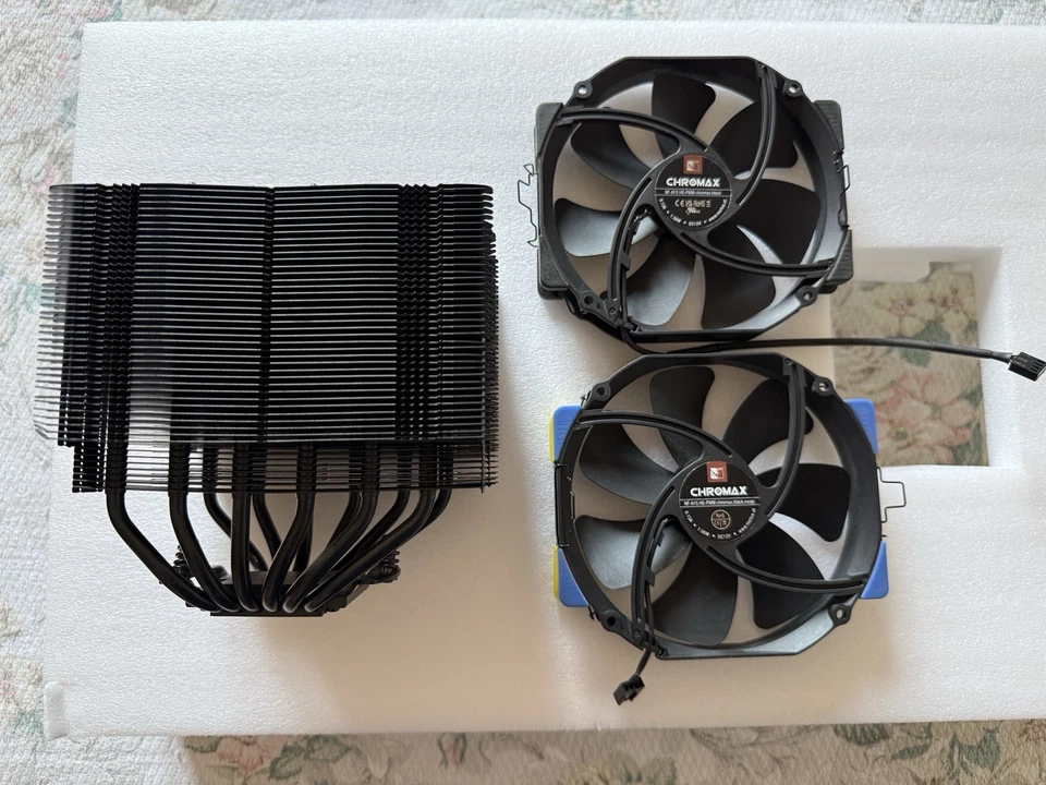 Noctua NH-D15S chromax.black CPU Cooler  + 2ª Ventola (Vedi descrizione) - Immagine 1 di 4