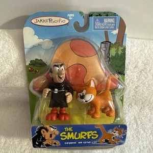 I PUFFI Gargamella e Azrael il gatto 2 - 2,5 pollici figure Jakks Pacific 2009 - Foto 1 di 3