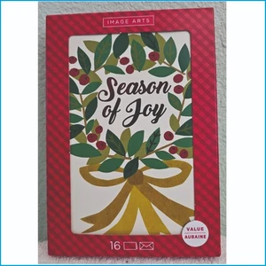NEW Set of 16 Hallmark Season Of Joy Christmas Cards - Picture 1 of 14