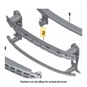 2011-2015 MINI Cooper Front Bumper Carrier Reinforcement Used OEM 51117296635 - Bild 1 von 11
