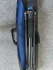 Benro Mach3 Tripod Series 2 Aluminium 3 Section Black With Bag And Weights - Picture 1 of 7