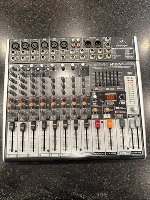 Behringer Premium 12-Input 2-Bus Mixer with XENYX Mic Preamps and Compressor - Image 1 of 4