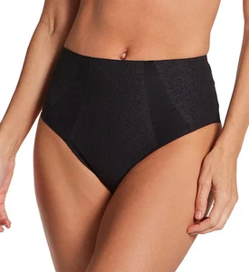 Chantelle 18IC5 Pure Lace High Waist Support Brief (Black L) - Picture 1 of 1