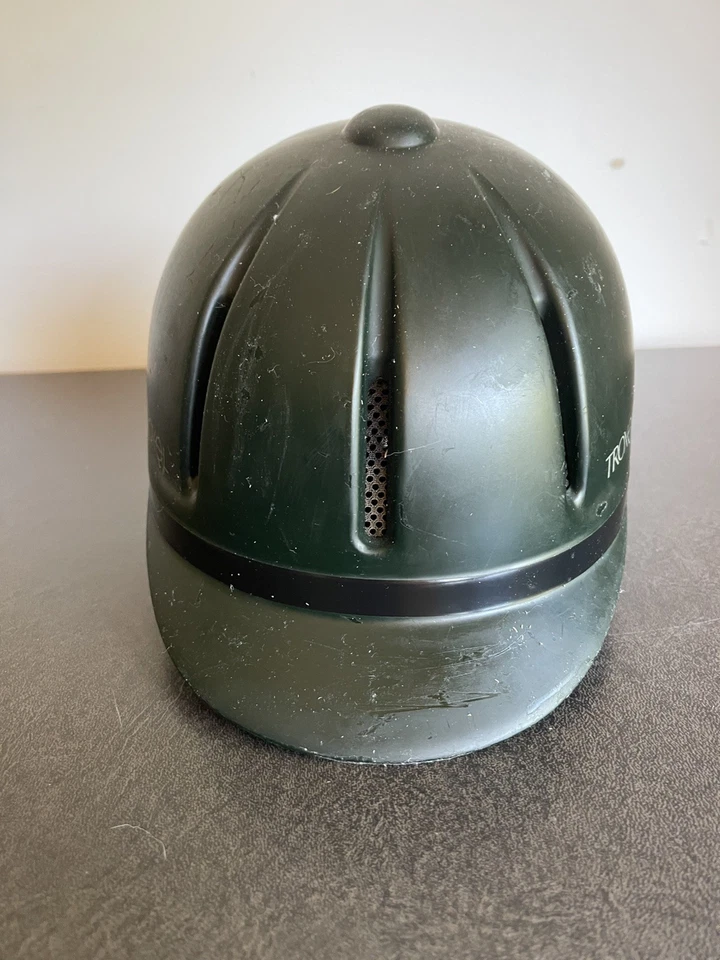 Troxel Legacy Gold Duratec - Casco de equitación - Verde cazador - Mediano - LEER Foto 1 de 4