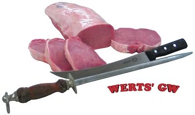 WERTS GW Twelve 8 oz. Boneless Pork Chops-Husker Chop-Nebraska Processed-Certified Pork