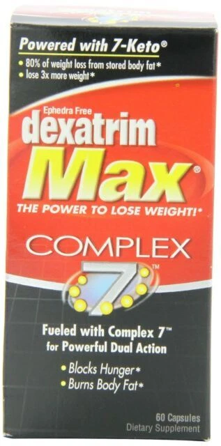 Dexatrim 20610 Supplement Capsules for Weight Loss - 60 Count