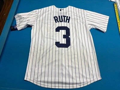 Nueva camiseta para adultos XLarge Babe Ruth New York Yankees #3 Foto 1 de 4