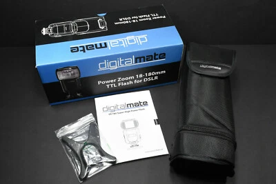 Digitalmate Power Zoom SpeedLite 18-180mm for Nikon Swivel Flash Bounce SB780 - Image 1 of 4