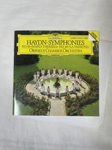 Joseph Haydn Orpheus Chamber Orchestra Symphony No.48&49 Classical Music CD - Picture 1 of 7