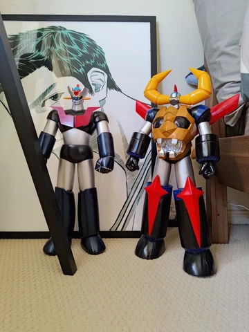 Soul of Chogokin Mazinger Z 48.25cm or  19″ inches soft plastic moveable statue Cover