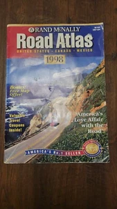 Rand McNally Road Atlas 1998 Estados Unidos, Canadá, México - Imagen 1 de 6