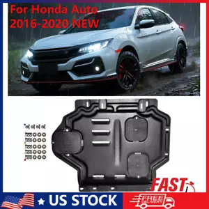Engine Splash Shield Guard Under Cover Mudguard Fit For Honda Auto 2016-2020 NEW - Picture 1 of 9