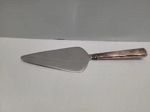 Ralph Lauren Silver Plated Cake Food Server 3" x 11" Vintage Kitchen - Picture 1 of 8