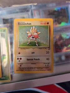 Pokemon Basic Hitmonchan 7/102 Holo Foil Card Near Mint Condition - Picture 1 of 2