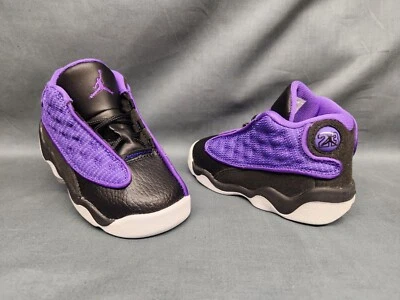 Nike Toddlers Jordan 13 Retro (TD) Sneakers Purple Venom Black Size 7 NEW IN BOX - Image 1 of 4