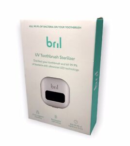 Bril UV Travel Toothbrush Sterilizer Compact and Portable | Colors Vary