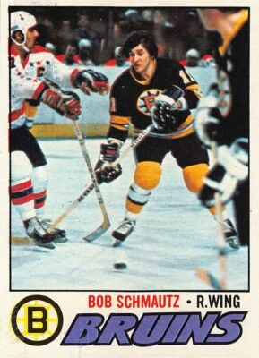 1977-78 Topps Hockey Bobby Schmautz #59 NM/MT CONDITION BOSTON BRUINS - Image 1 of 2