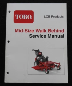 GENUINE TORO 30,000 Series Mid-Size Walk-Behind Mower SERVICE REPAIR MANUAL NICE - Picture 1 of 9