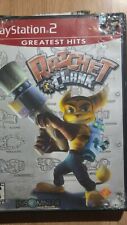 Ratchet & Clank Greatest Hits (Sony PlayStation 2, 2003)case damaged top right c