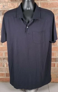 Mack Weldon Short Sleeve Polo Shirt Mens Size 2XL Slim Fit Gray Combed Cotton - Picture 1 of 6