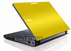 YELLOW Vinyl Lid Skin Cover Decal fits Dell Latitude 2100 Laptop