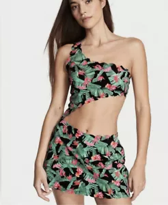 New Victoria’s Secret Elegant Floral Scallop Style Swim Dress Size XS - Picture 1 of 9