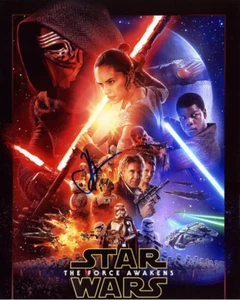 Fotografía firmada autografiada de Star Wars 11x14 de J.J. Abrams - Imagen 1 de 1