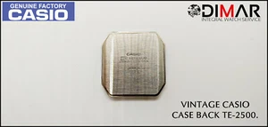 Vintage Cover/Case Back For Casio TE-2500 - Picture 1 of 1