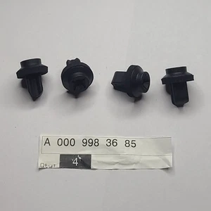(4 PACK) - 1956-2025 Mercedes Dowel for license plate Mounting plate A0009983685 - Picture 1 of 17