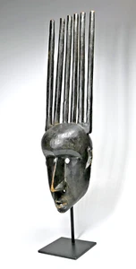 A Bamana Ntomo African Mask - Picture 1 of 11