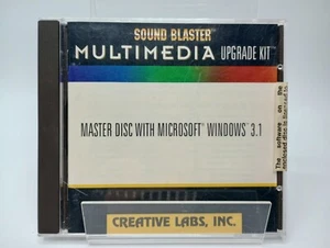 Sound Blaster Multimedia Upgrade Kit - Master Disc w/ Windows 3.1 & SB Programs - Picture 1 of 4