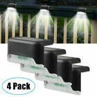 4/8 Pack Solar Deck Lights Waterproof Led Garden Light Outdoor Stairs Fence Yard