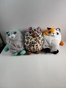 3 Misfittens Ace Orange Cat, Knox Grey Cat, Archie Leopard Cat - Bild 1 von 14