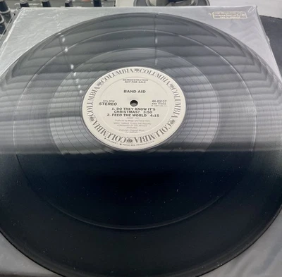 Band Aid – Do They Know It's Christmas? OG 1984 Press 12" PROMO NM - Image 1 of 3