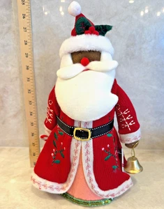 Nuevo Ashland Navidad Papá Noel Fieltro Figura Paz en la Tierra (Sh27) - Imagen 1 de 8