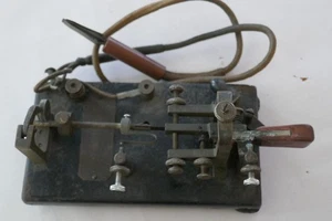 Vintage Vibroplex Telegraph Key No 67981 Ham Radio - Picture 1 of 10