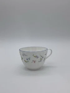 Royal Worcester Vintage Teacup Fine Bone China Forget Me Not #19-0 England 1983 - Foto 1 di 8