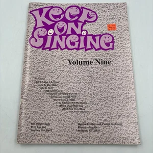 Keep On Singing Volume Nine Southern Gospel Music Song Book Sheet Music - Picture 1 of 6