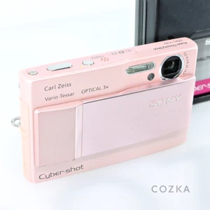 [ N.Mint 】 SONY Cyber-shot DSC-T10 7.2MP Numérique Caméra Rose 3x Zoom De Japon - Photo 1 sur 23