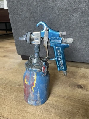 Sharpe 975HVLP Pressure Feed Spray Gun w/ Canister - Image 1 of 4